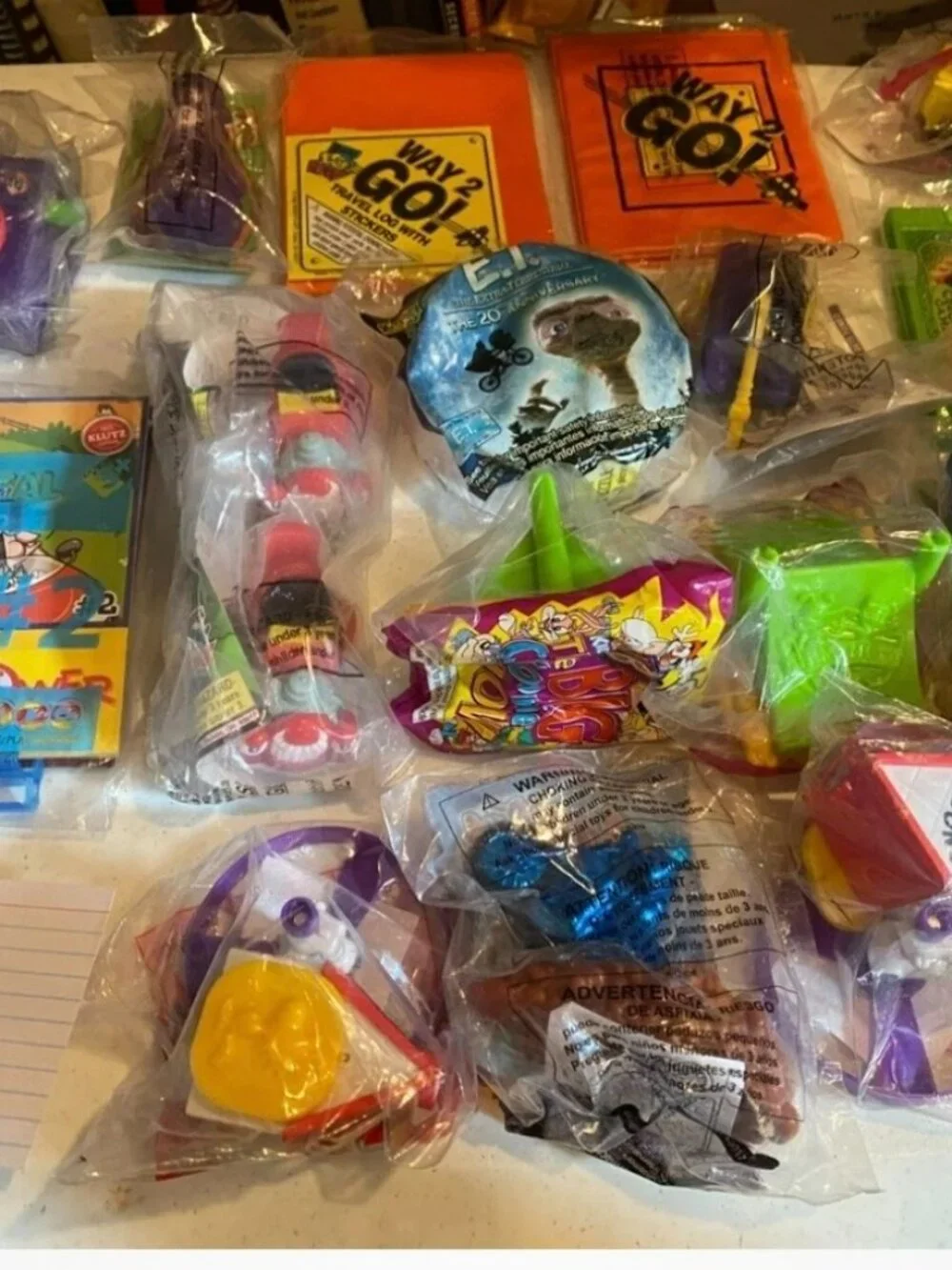 Lot of 17 VINATGE Wendy's kids meal toys